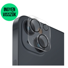 Uniq Optix Apple iPhone 14/14 Plus tempered glass kamera védő üvegfólia, átlátszó mobiltelefon kellék