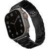 Uniq Osta Apple Watch 49/45/44/42mm, acél - Midnight (Black)