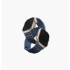Uniq Revix Premium Apple Watch S4/S5/S6/S7/S8/S9/SE/Ultra Szilikon Szíj 42/44/45/49mm - Kék