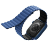 Uniq Revix szíj Apple Watch 42 / 44 / 45 / 49 mm - fekete-kék