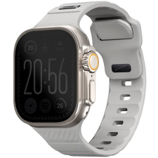 Uniq Stride FKM Apple Watch 49 / 46 / 45 / 44mm - Chalk grey okosóra kellék