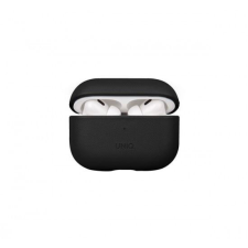 Uniq Terra Apple Airpods Pro 2 bőr tok fekete (UNIQ-AIRPODSPRO2-TERDBLK) fülhallgató, fejhallgató tok