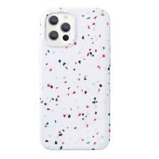 Uniq Tok Coehl Terrazzo iPhone 12 Pro Max 6,7" fehér tok tok és táska