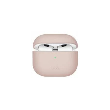 Uniq Tok Lino AirPods 3 gen. szilikon pirosas rózsaszín tok fülhallgató, fejhallgató tok