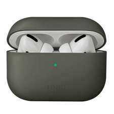Uniq tok Lino Airpods Pro szilikon szürke moha fülhallgató, fejhallgató tok