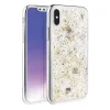 Uniq Tok Lumence Clear iPhone Xs arany/pezsgőszínű tok