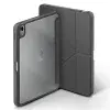 Uniq Tok Moven iPad Air 10.9 (2022/2020) antimikrobiális szürke tok