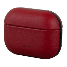 Uniq Tok Terra AirPods Pro valódi bőr piros tok audió kellék