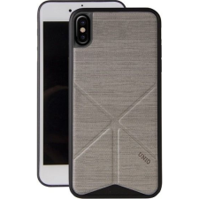 Uniq Tok Transforma Ligne iPhone X/Xs Szürke Tok (UNIQ204GRY) tok és táska