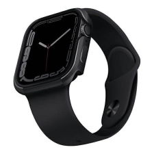 Uniq Tok Valencia Apple Watch Series 4/5/6/7/8/SE 45/44mm. védőfólia grafit kerettel okosóra kellék