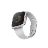 Uniq Tok Valencia Apple Watch Series 4/5/6/SE 40mm. védőfólia ezüst kerettel