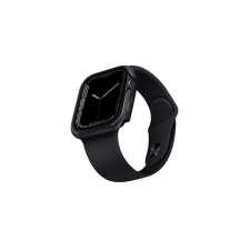 Uniq Valencia Apple Watch 41mm/40mm aluminium tok, fekete okosóra kellék