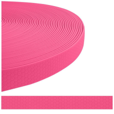 Uniquedog Hexa DryGrip vízálló póráz - Neon Pink - 16 mm széles nyakörv, póráz, hám kutyáknak