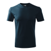  Unisex környakas póló, tengerészkék, 160 g/m² (10102)