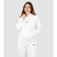 Uniszex kapucnis "Fluffy", ekrü - XL női edzőruha