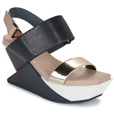 United Nude Szandálok / Saruk DELTA WEDGE SANDAL Fekete 39 női szandál