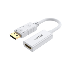 Unitek Prémium Displayport - HDMI 4K 30Hz adapter (Y-6332) kábel és adapter