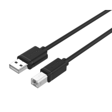Unitek Prémium USB 2.0 AM-BM kábel 1m (Y-C430GBK) kábel és adapter