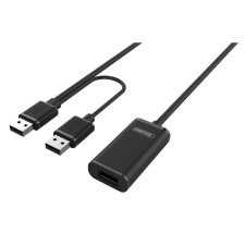 Unitek Y-277 USB 2.0 Aktív Hosszabbító Kábel 5m Fekete (Y-277) kábel és adapter