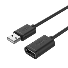 Unitek Y-C450GBK USB 2.0 Hosszabító kábel 2,0m Fekete kábel és adapter