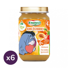 Univer alma-őszibarack bébidesszert, 4 hó+ (6x163 g) bébiétel