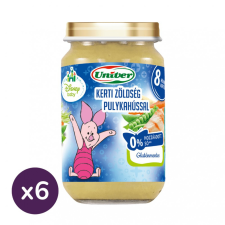 Univer kerti zöldségek pulykahússal, 8 hó+ (6x163 g) bébiétel