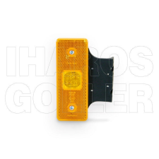  Universal Tehera utók Helyzetjelző jobb-bal sárga szögl.LED 24V 111x42mm (0N36) hátsó lámpa
