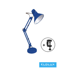 Universo Asztali lámpa 1xE27 Max.60w 160x500mm Kék világítás
