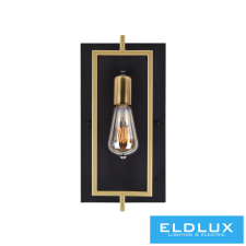 Universo Fali lámpa e27 1xmax.60w IP20 réz/fekete 350x180mm 5év világítás