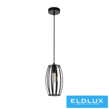 Universo Függeszték 1xE27 Max.60w IP20 Fekete D140x1340mm világítás
