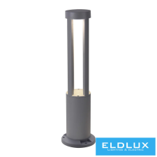 Universo kerti lámpa COB LED 12w 600lm 3000k IP65 ∅107/∅150×585mm szürke kültéri világítás