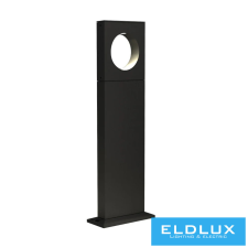 Universo kerti lámpa LED 12w 600lm 6500k IP65 170×70×500mm fekete kültéri világítás