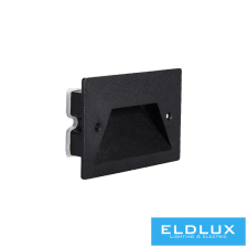 Universo Lábazati süllyesztett LED lámpa PIR-vel 3w 150lm CCT IP65 fekete 115x80x34mm kültéri világítás
