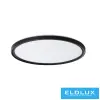 Universo Mennyezeti lámpa 45W 4950lm CCT.Kap Ra90 120° D600x24mm IP20 Fekete