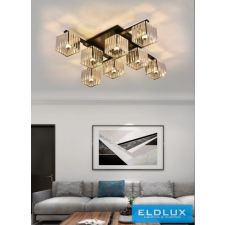 Universo Mennyezeti lámpa 8xE27 Max.60W 930x930mm fekete világítás