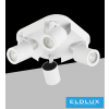 Universo Spot lámpatest 4xGU10 Max.35w IP20 220x220x108mm Fehér