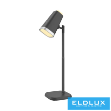 Universo Tölthető asztali-fali lámpa 5V-1500mAh 6w 310lm CCT 76x126mm Fekete világítás