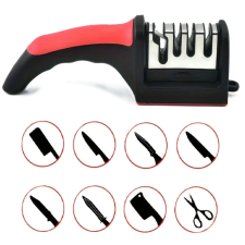  Univerzális 4 az 1-ben kézi késélező – minden konyhakéshez és ollóhoz (BBM) konyhai eszköz