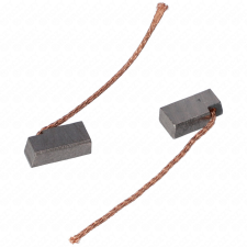 Univerzális 4x6x12 mm Szénkefe, vezetékes, sarok kivezetéses (univerzális) autovillamossági ,kávégép (1cs=2db) beépíthető gépek kiegészítői