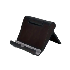  Univerzális asztali telefon- és tablettartó állvány, fekete asztali számítógép