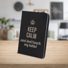  Univerzális kinyitható tablet tok, 7-8", Keep Calm tablet tok