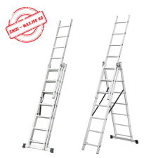  Univerzális Létra 3*11 Fokos 150Kg Alu Lc3211B létra és állvány