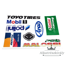 Univerzális MATRICA KLT. MALOSSI,TOYO,REPSOL,POLINI információs címke