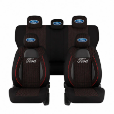  Univerzális Racing Üléshuzat készlet Fekete Ford Personalizált ülésbetét, üléshuzat