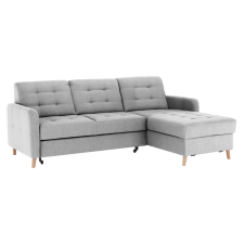  Univerzális sarokgarnitúra, világosszürke, VISBY bútor