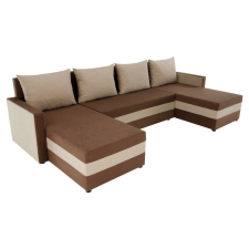  Univerzális ülőgarnitúra, barna/bézs, PAULITA U bútor