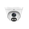 UNIVIEW easystar 2mp colorhunter turret dómkamera, 2.8mm fix objektívvel, mikrofonnal és hangszóróval ipc3612le-adf28kc-wl