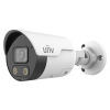 UNIVIEW IP Mini csőkamera, 4MP, Objektív: 2.8mm, Fix,  IR és LED távolság:  30m, PRIME-I