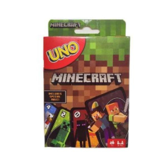  UNO kártya -  Minecraft játékfigura