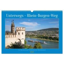 Unterwegs - Rhein-Burgen-Weg (Wandkalender 2024 DIN A3 quer), CALVENDO Monatskalender – Alexander Ludwig naptár, kalendárium